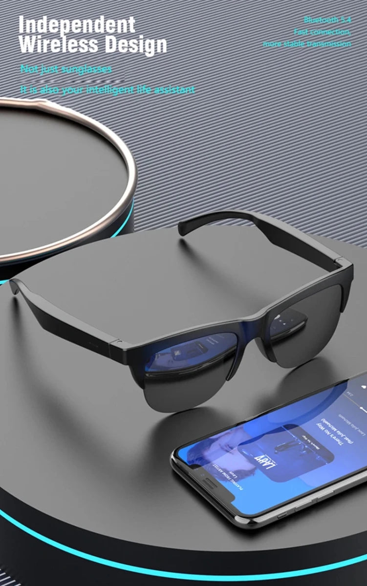 Lenovo Smart Bluetooth V5.3 Sunglasses Glasses Call Outdoor Sports Headphones HIFI Black Technology Anti - touch UV For Men Women - High Ends Electronics and moreHigh Ends Electronics and moreHigh Ends Electronics and moreLenovo Smart Bluetooth V5.3 Sunglasses Glasses Call Outdoor Sports Headphones HIFI Black Technology Anti - touch UV For Men Women