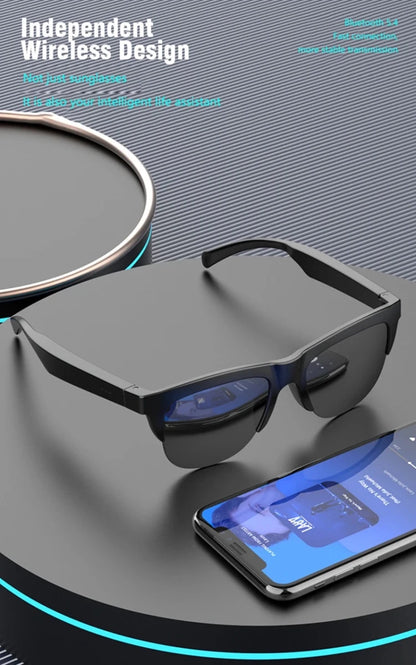 Lenovo Smart Bluetooth V5.3 Sunglasses Glasses Call Outdoor Sports Headphones HIFI Black Technology Anti - touch UV For Men Women - High Ends Electronics and moreHigh Ends Electronics and moreHigh Ends Electronics and moreLenovo Smart Bluetooth V5.3 Sunglasses Glasses Call Outdoor Sports Headphones HIFI Black Technology Anti - touch UV For Men Women