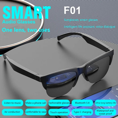 Lenovo Smart Bluetooth V5.3 Sunglasses Glasses Call Outdoor Sports Headphones HIFI Black Technology Anti - touch UV For Men Women - High Ends Electronics and moreHigh Ends Electronics and moreHigh Ends Electronics and moreLenovo Smart Bluetooth V5.3 Sunglasses Glasses Call Outdoor Sports Headphones HIFI Black Technology Anti - touch UV For Men Women