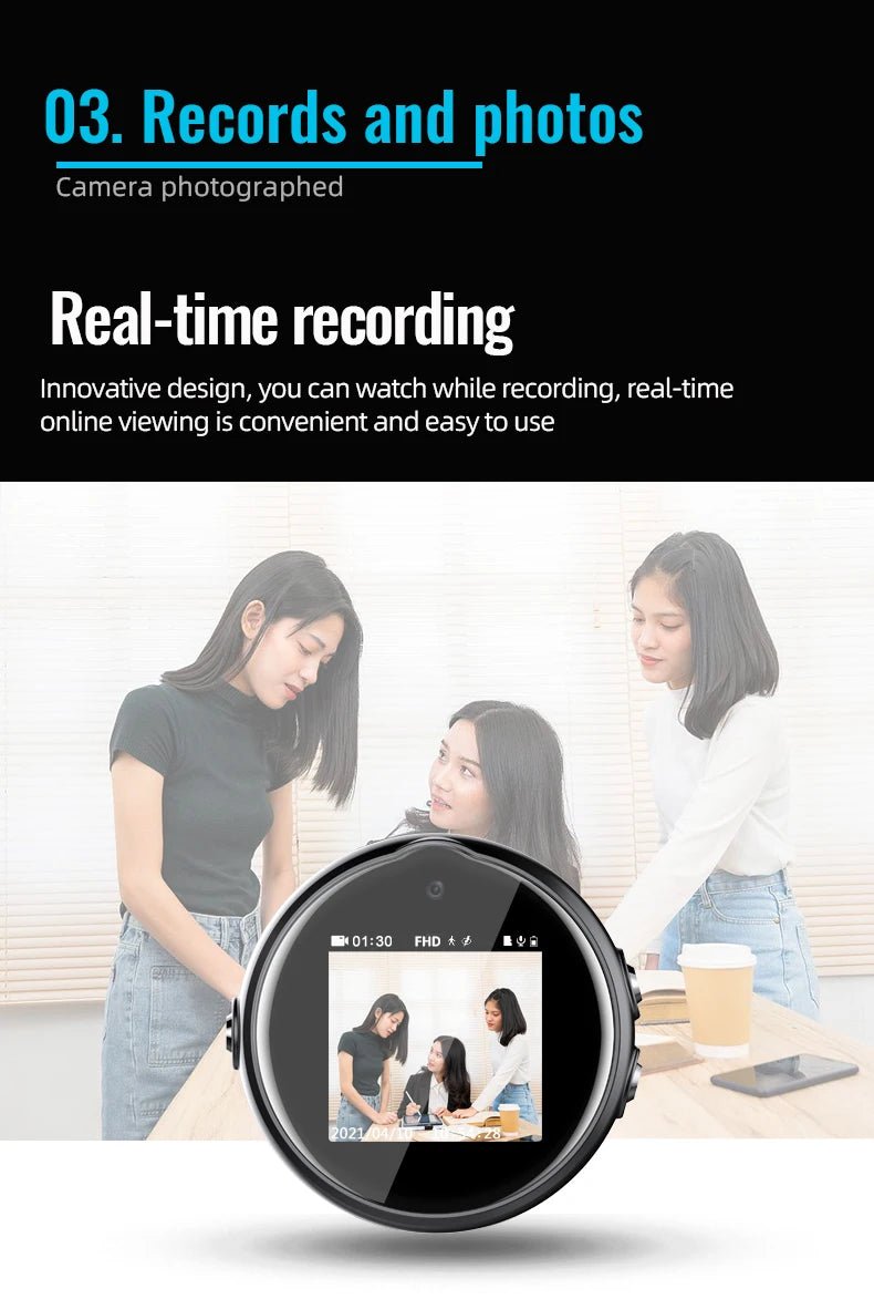 Mini Cam Sports Watch 1080P HD 3in1 Camera Wearable Camera Portable Sports DV Bracelet Camera Voice Recorder Hidden TF Card - High Ends Electronics and moreHigh Ends Electronics and moreHigh Ends Electronics and moreMini Cam Sports Watch 1080P HD 3in1 Camera Wearable Camera Portable Sports DV Bracelet Camera Voice Recorder Hidden TF Card