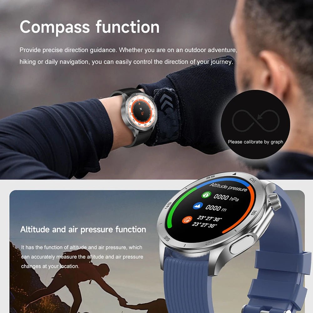 OPPO New Watch X2 Bluetooth Call Smart Watch Men GPS Sports Fitness Heart Rate AI Voice Assistant Smartwatches Android IOS - High Ends Electronics and moreHigh Ends Electronics and moreHigh Ends Electronics and moreOPPO New Watch X2 Bluetooth Call Smart Watch Men GPS Sports Fitness Heart Rate AI Voice Assistant Smartwatches Android IOS