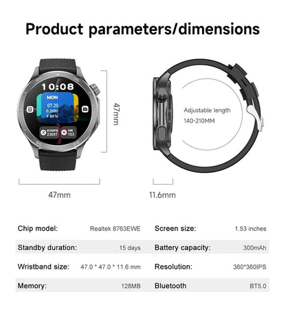 OPPO New Watch X2 Bluetooth Call Smart Watch Men GPS Sports Fitness Heart Rate AI Voice Assistant Smartwatches Android IOS - High Ends Electronics and moreHigh Ends Electronics and moreHigh Ends Electronics and moreOPPO New Watch X2 Bluetooth Call Smart Watch Men GPS Sports Fitness Heart Rate AI Voice Assistant Smartwatches Android IOS