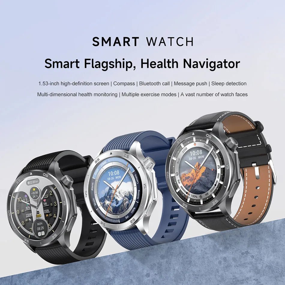 OPPO New Watch X2 Bluetooth Call Smart Watch Men GPS Sports Fitness Heart Rate AI Voice Assistant Smartwatches Android IOS - High Ends Electronics and moreHigh Ends Electronics and moreHigh Ends Electronics and moreOPPO New Watch X2 Bluetooth Call Smart Watch Men GPS Sports Fitness Heart Rate AI Voice Assistant Smartwatches Android IOS