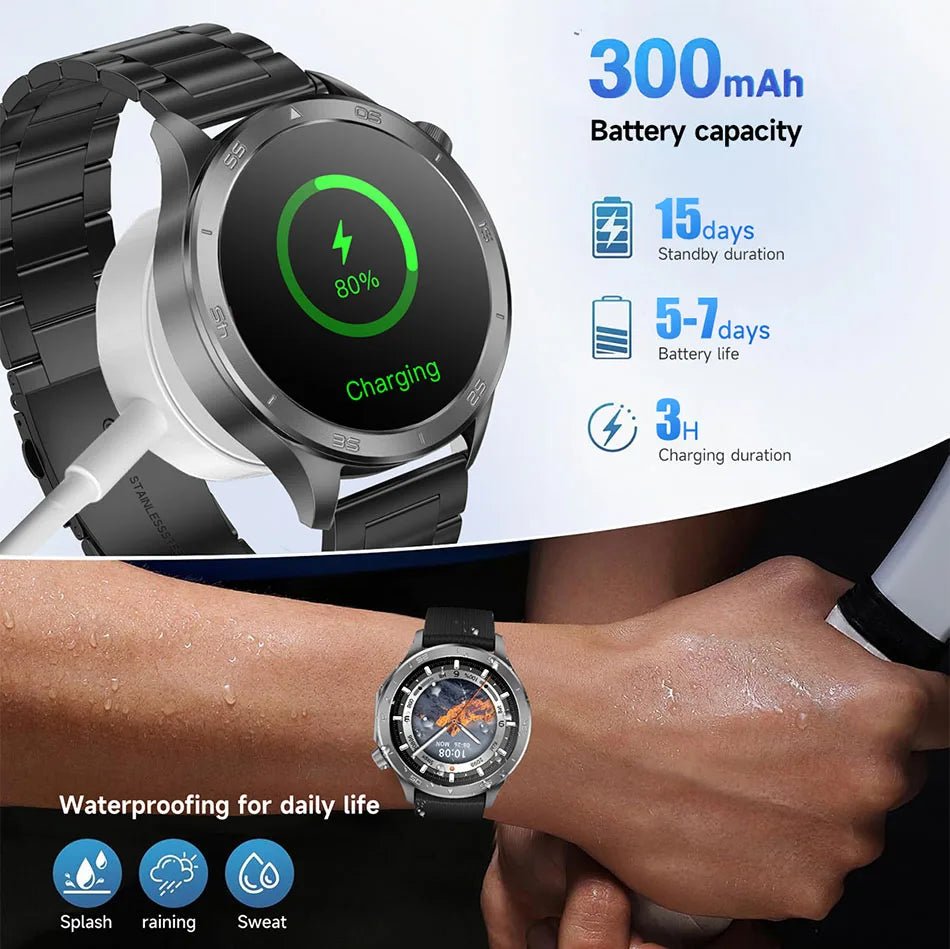 OPPO New Watch X2 Bluetooth Call Smart Watch Men GPS Sports Fitness Heart Rate AI Voice Assistant Smartwatches Android IOS - High Ends Electronics and moreHigh Ends Electronics and moreHigh Ends Electronics and moreOPPO New Watch X2 Bluetooth Call Smart Watch Men GPS Sports Fitness Heart Rate AI Voice Assistant Smartwatches Android IOS