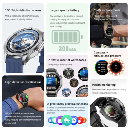OPPO New Watch X2 Bluetooth Call Smart Watch Men GPS Sports Fitness Heart Rate AI Voice Assistant Smartwatches Android IOS - High Ends Electronics and moreHigh Ends Electronics and moreHigh Ends Electronics and moreOPPO New Watch X2 Bluetooth Call Smart Watch Men GPS Sports Fitness Heart Rate AI Voice Assistant Smartwatches Android IOS
