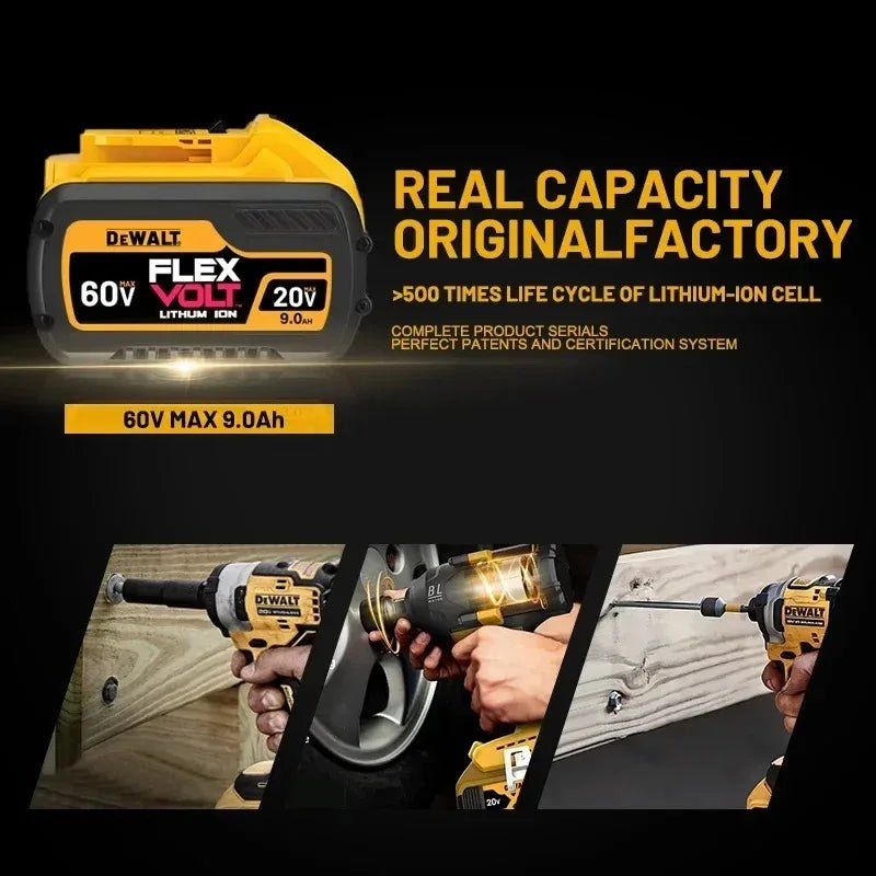 Original Dewalt Power Tool Battery 20V 6Ah DCB206 Compatible with DCB205 DCB200 New 100% High - Quality Replacement for 20V Tools - High Ends Electronics and moreHigh Ends Electronics and moreHigh Ends Electronics and moreOriginal Dewalt Power Tool Battery 20V 6Ah DCB206 Compatible with DCB205 DCB200 New 100% High - Quality Replacement for 20V Tools