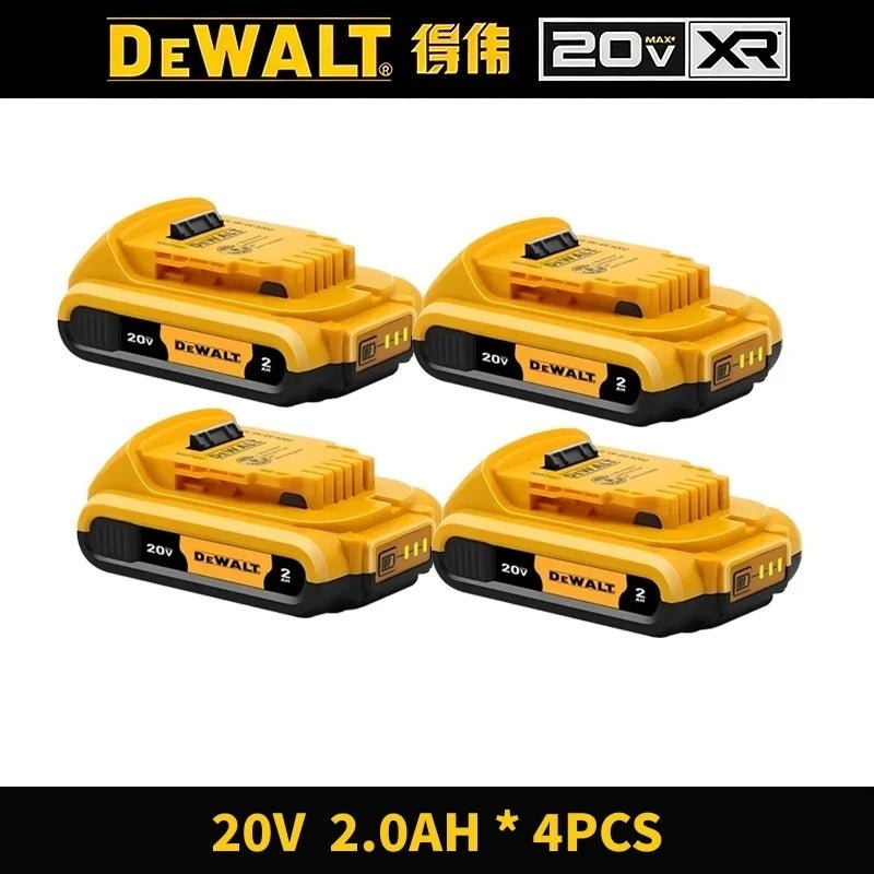Original Dewalt Power Tool Battery 20V 6Ah DCB206 Compatible with DCB205 DCB200 New 100% High - Quality Replacement for 20V Tools - High Ends Electronics and moreHigh Ends Electronics and moreHigh Ends Electronics and moreOriginal Dewalt Power Tool Battery 20V 6Ah DCB206 Compatible with DCB205 DCB200 New 100% High - Quality Replacement for 20V Tools