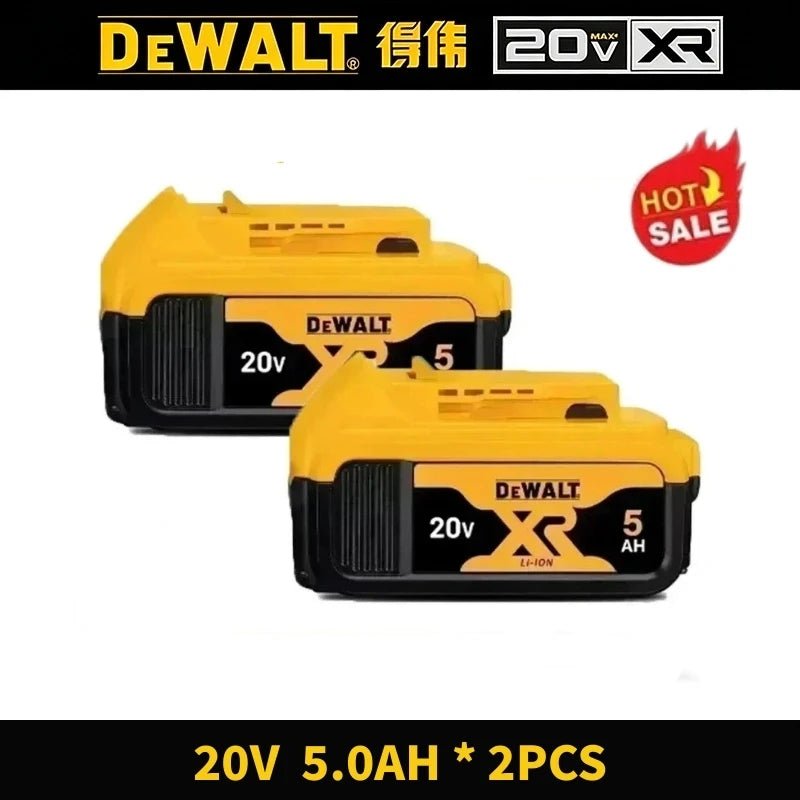 Original Dewalt Power Tool Battery 20V 6Ah DCB206 Compatible with DCB205 DCB200 New 100% High - Quality Replacement for 20V Tools - High Ends Electronics and moreHigh Ends Electronics and moreHigh Ends Electronics and moreOriginal Dewalt Power Tool Battery 20V 6Ah DCB206 Compatible with DCB205 DCB200 New 100% High - Quality Replacement for 20V Tools