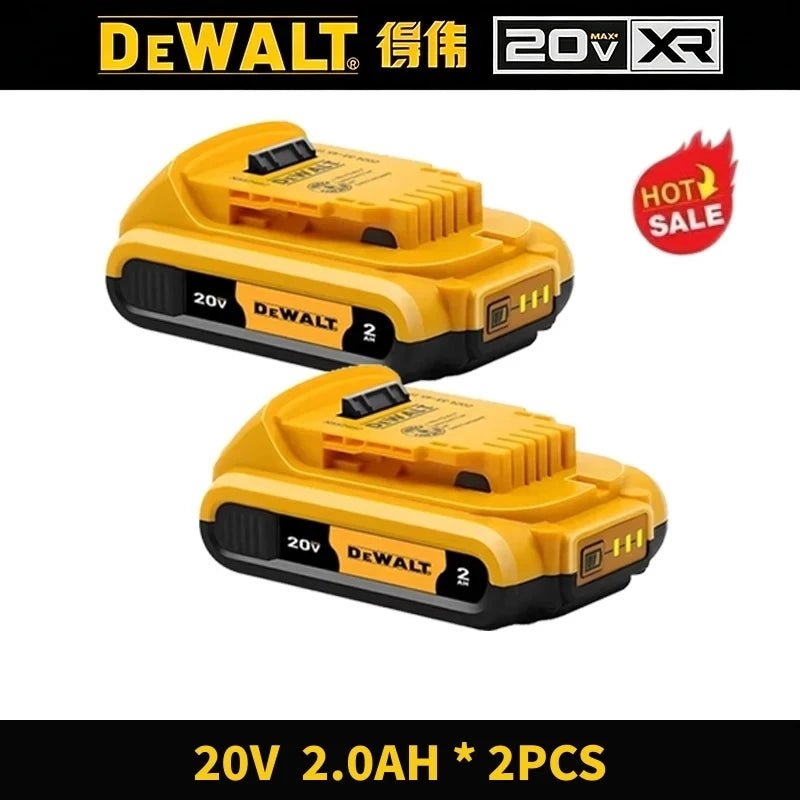 Original Dewalt Power Tool Battery 20V 6Ah DCB206 Compatible with DCB205 DCB200 New 100% High - Quality Replacement for 20V Tools - High Ends Electronics and moreHigh Ends Electronics and moreHigh Ends Electronics and moreOriginal Dewalt Power Tool Battery 20V 6Ah DCB206 Compatible with DCB205 DCB200 New 100% High - Quality Replacement for 20V Tools