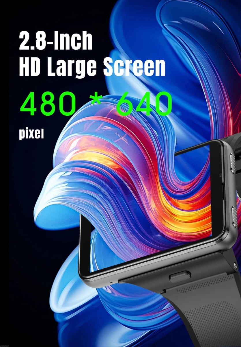 S999 Smart Watch 4G LTE MTK6761 Core 4GB 64GB 2.0MP+8.0MP GPS WIFI 2.88 inch Dual Cameras Smartwatch 2300mAh Battery VS DM101 - High Ends Electronics and moreHigh Ends Electronics and moreHigh Ends Electronics and moreS999 Smart Watch 4G LTE MTK6761 Core 4GB 64GB 2.0MP+8.0MP GPS WIFI 2.88 inch Dual Cameras Smartwatch 2300mAh Battery VS DM101