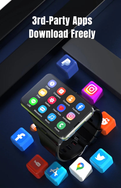 S999 Smart Watch 4G LTE MTK6761 Core 4GB 64GB 2.0MP+8.0MP GPS WIFI 2.88 inch Dual Cameras Smartwatch 2300mAh Battery VS DM101 - High Ends Electronics and moreHigh Ends Electronics and moreHigh Ends Electronics and moreS999 Smart Watch 4G LTE MTK6761 Core 4GB 64GB 2.0MP+8.0MP GPS WIFI 2.88 inch Dual Cameras Smartwatch 2300mAh Battery VS DM101