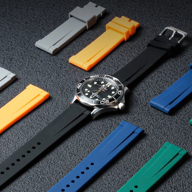 Silicone Watch Bands 18/19/20/21/22/24 mm Soft Quick Release Rubber Watch Bands Galaxy, Garmin Huawei Watch Straps - High Ends Electronics and moreHigh Ends Electronics and moreHigh Ends Electronics and moreSilicone Watch Bands 18/19/20/21/22/24 mm Soft Quick Release Rubber Watch Bands Galaxy, Garmin Huawei Watch Straps
