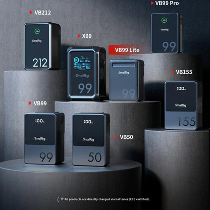 SmallRig VB99 Lite V - Mount Battery Power Bank for IPhone/Android/PC,99Wh for LED Lights/Monitors/Rails/V - Lock Plate Accessories - High Ends Electronics and moreHigh Ends Electronics and moreHigh Ends Electronics and moreSmallRig VB99 Lite V - Mount Battery Power Bank for IPhone/Android/PC,99Wh for LED Lights/Monitors/Rails/V - Lock Plate Accessories