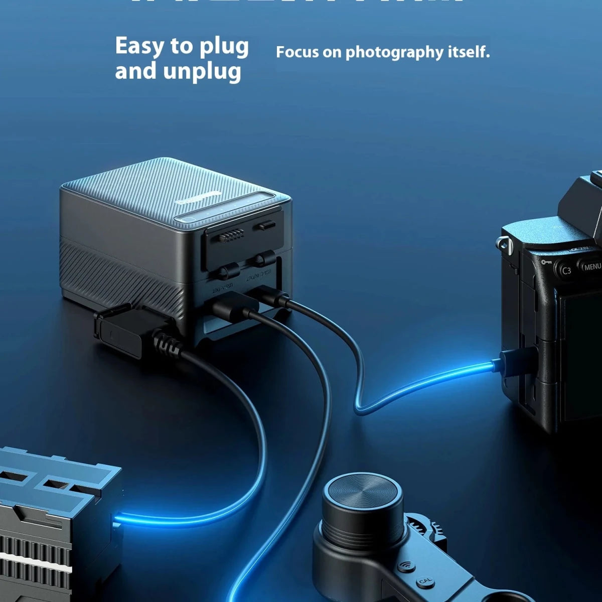 SmallRig VB99 Lite V - Mount Battery Power Bank for IPhone/Android/PC,99Wh for LED Lights/Monitors/Rails/V - Lock Plate Accessories - High Ends Electronics and moreHigh Ends Electronics and moreHigh Ends Electronics and moreSmallRig VB99 Lite V - Mount Battery Power Bank for IPhone/Android/PC,99Wh for LED Lights/Monitors/Rails/V - Lock Plate Accessories