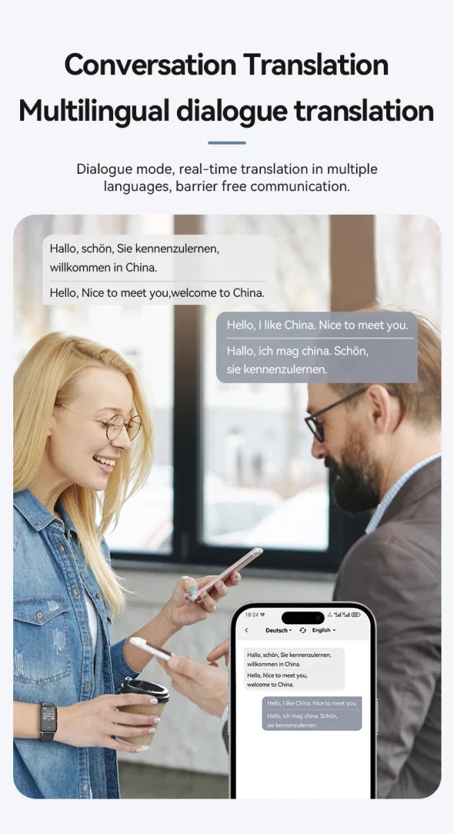 Smart Recording Watch AI Recorder Intelligent Real - time Transcription Translation Conversation Recording Bracelet APP Control - High Ends Electronics and moreHigh Ends Electronics and moreHigh Ends Electronics and moreSmart Recording Watch AI Recorder Intelligent Real - time Transcription Translation Conversation Recording Bracelet APP Control