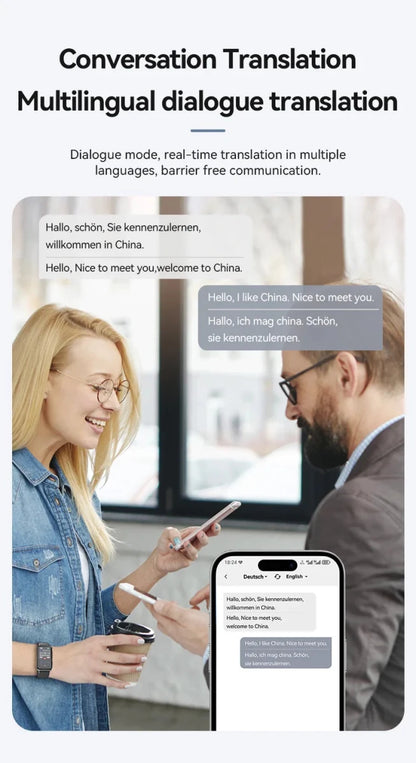 Smart Recording Watch AI Recorder Intelligent Real - time Transcription Translation Conversation Recording Bracelet APP Control - High Ends Electronics and moreHigh Ends Electronics and moreHigh Ends Electronics and moreSmart Recording Watch AI Recorder Intelligent Real - time Transcription Translation Conversation Recording Bracelet APP Control