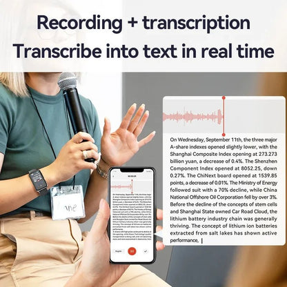 Smart Recording Watch AI Recorder Intelligent Real - time Transcription Translation Conversation Recording Bracelet APP Control - High Ends Electronics and moreHigh Ends Electronics and moreHigh Ends Electronics and moreSmart Recording Watch AI Recorder Intelligent Real - time Transcription Translation Conversation Recording Bracelet APP Control