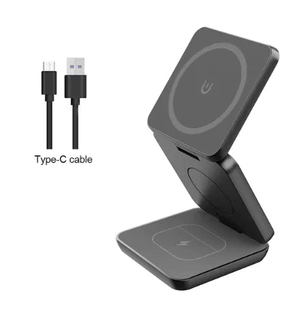 Three - in - one Magnetic Wireless Charger - High Ends Electronics and moreHigh Ends Electronics and moreHigh Ends Electronics and moreThree - in - one Magnetic Wireless Charger