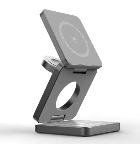 Three - in - one Magnetic Wireless Charger - High Ends Electronics and moreHigh Ends Electronics and moreHigh Ends Electronics and moreThree - in - one Magnetic Wireless Charger