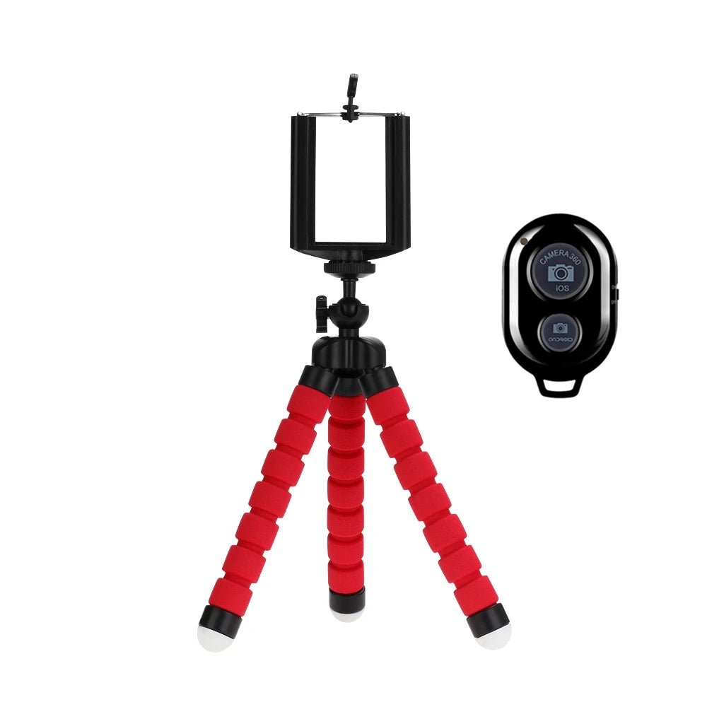 Tripods Tripod For Phone Mobile Camera Holder Clip Smartphone Monopod Tripe Stand Octopus Mini Tripod Stativ For Phone - High Ends Electronics and moreHigh Ends Electronics and moreHigh Ends Electronics and moreTripods Tripod For Phone Mobile Camera Holder Clip Smartphone Monopod Tripe Stand Octopus Mini Tripod Stativ For Phone