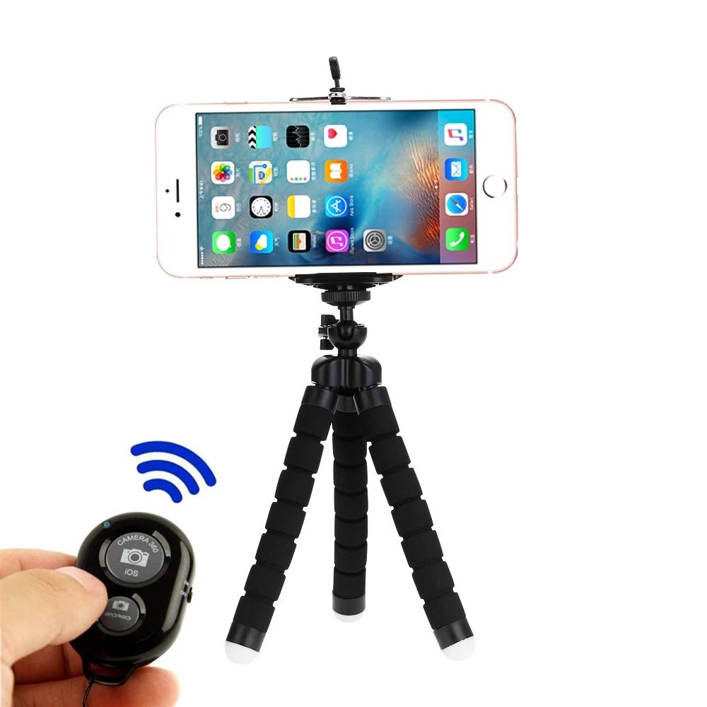 Tripods Tripod For Phone Mobile Camera Holder Clip Smartphone Monopod Tripe Stand Octopus Mini Tripod Stativ For Phone - High Ends Electronics and moreHigh Ends Electronics and moreHigh Ends Electronics and moreTripods Tripod For Phone Mobile Camera Holder Clip Smartphone Monopod Tripe Stand Octopus Mini Tripod Stativ For Phone