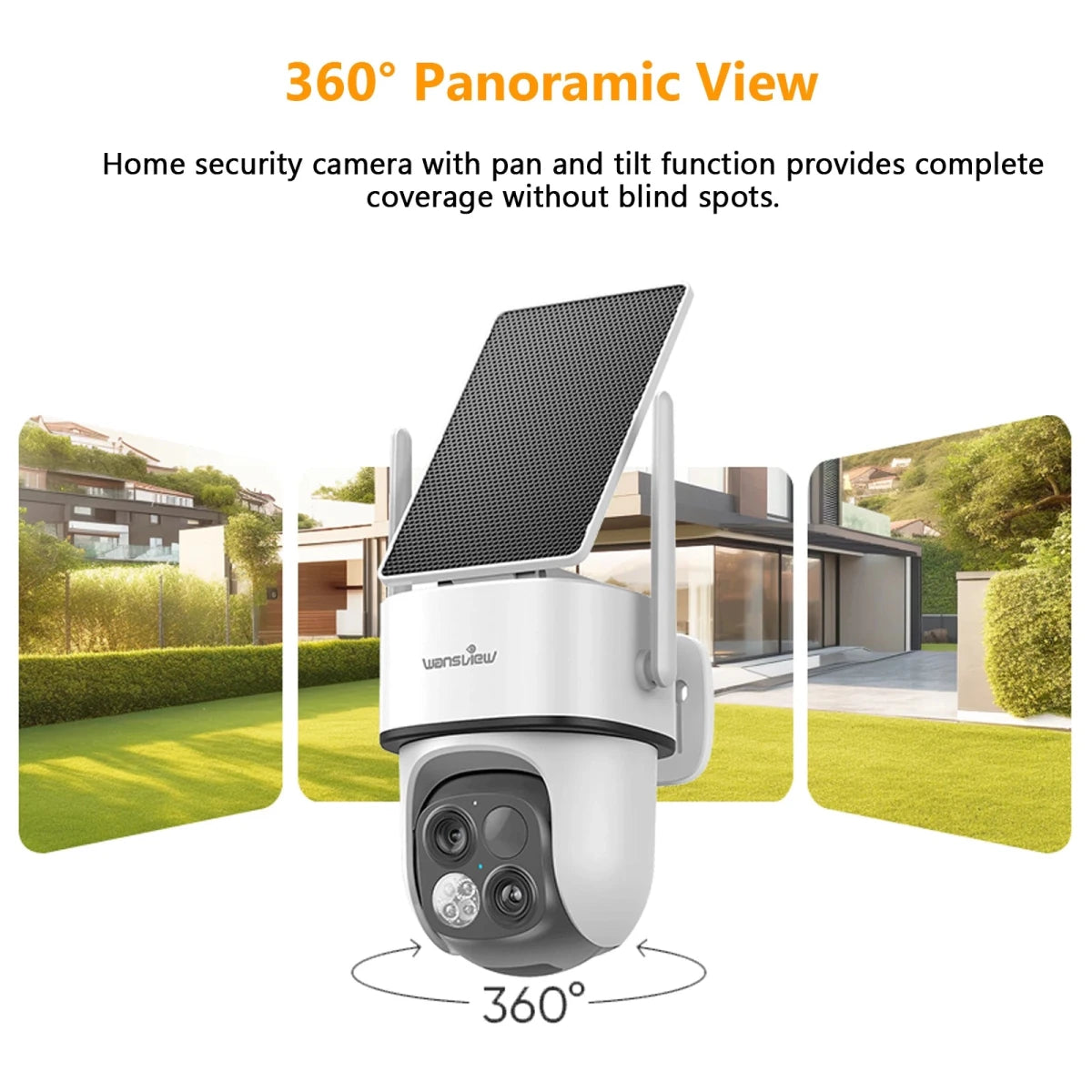 Wansview 2K Surveillance Dual Lens Wifi Camera Outdoor Wireless PTZ Security IP Camera Motion Detection HD Color Night Vision - High Ends Electronics and moreHigh Ends Electronics and moreHigh Ends Electronics and moreWansview 2K Surveillance Dual Lens Wifi Camera Outdoor Wireless PTZ Security IP Camera Motion Detection HD Color Night Vision